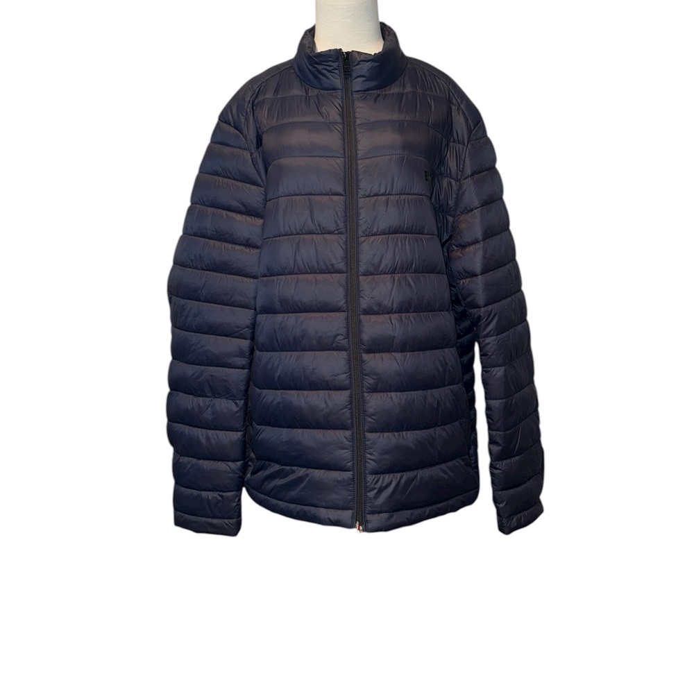 Hugo Boss Navy Blue Puffer Jacket - Picture 3 of 10